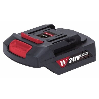 Akumuliatoriaus WORCRAFT 20V adapteris 1