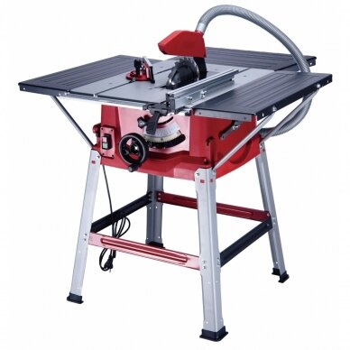 Išilginio pjovimo staklės su stalu WORCRAFT 250mm 2000W 1